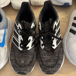 Adidas Monochrome Knit Sneakers